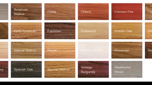 wood stain color match app