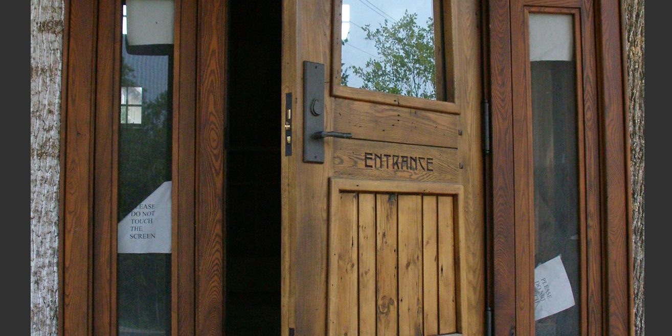Custom Woodwork Entry Door