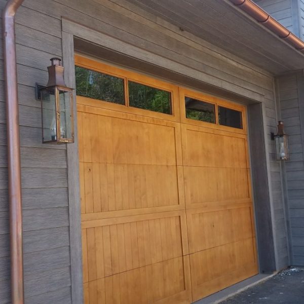 Garage Doors Carriage Style, Solid Wood Garage Doors